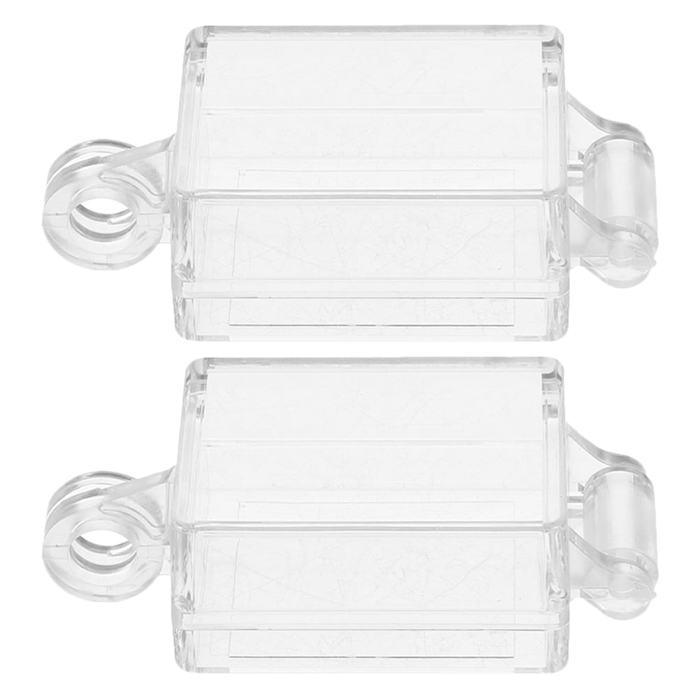 Transparent Rocker Cover DRAFIDEEP 2-Pack Clear Rocker Covers with Boat Design, Outdoor Against ...