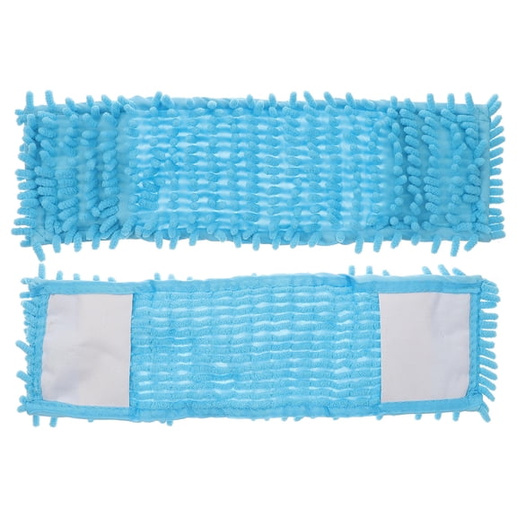 OUNONA 2-Pack Soft Mop Cloth Replacement Pads for Home Cleaning and Mop Accessories