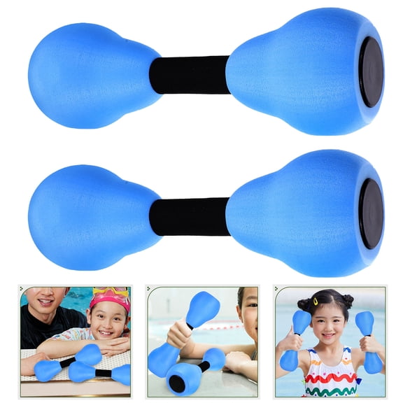DRAFIDEEP 2Pcs Water Sports Dumbbells with Comfortable Padding for Walking Jogging and Squats