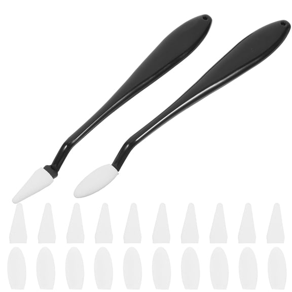 DRAFIDEEP Sketch Eraser Pen, Black, Soft Durable, Art Drawing, Craft, 2Set
