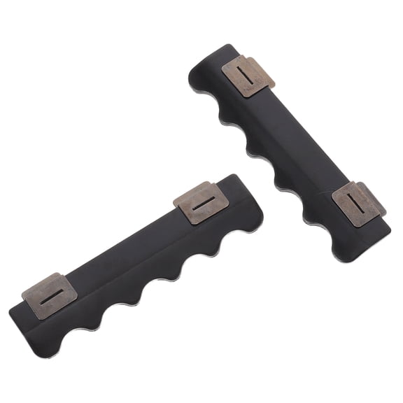DRAFIDEEP 2pcs Hair Dryer Comb Nozzle Replacement Black Plastic Concentrator