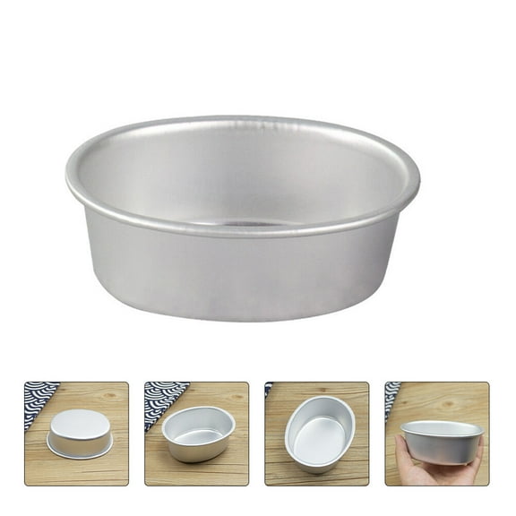 DRAFIDEEP 2pcs Oval Cheesecake Pans Non Stick Baking For Pudding Jelly Fruit Cake For Home Baking Celebrations