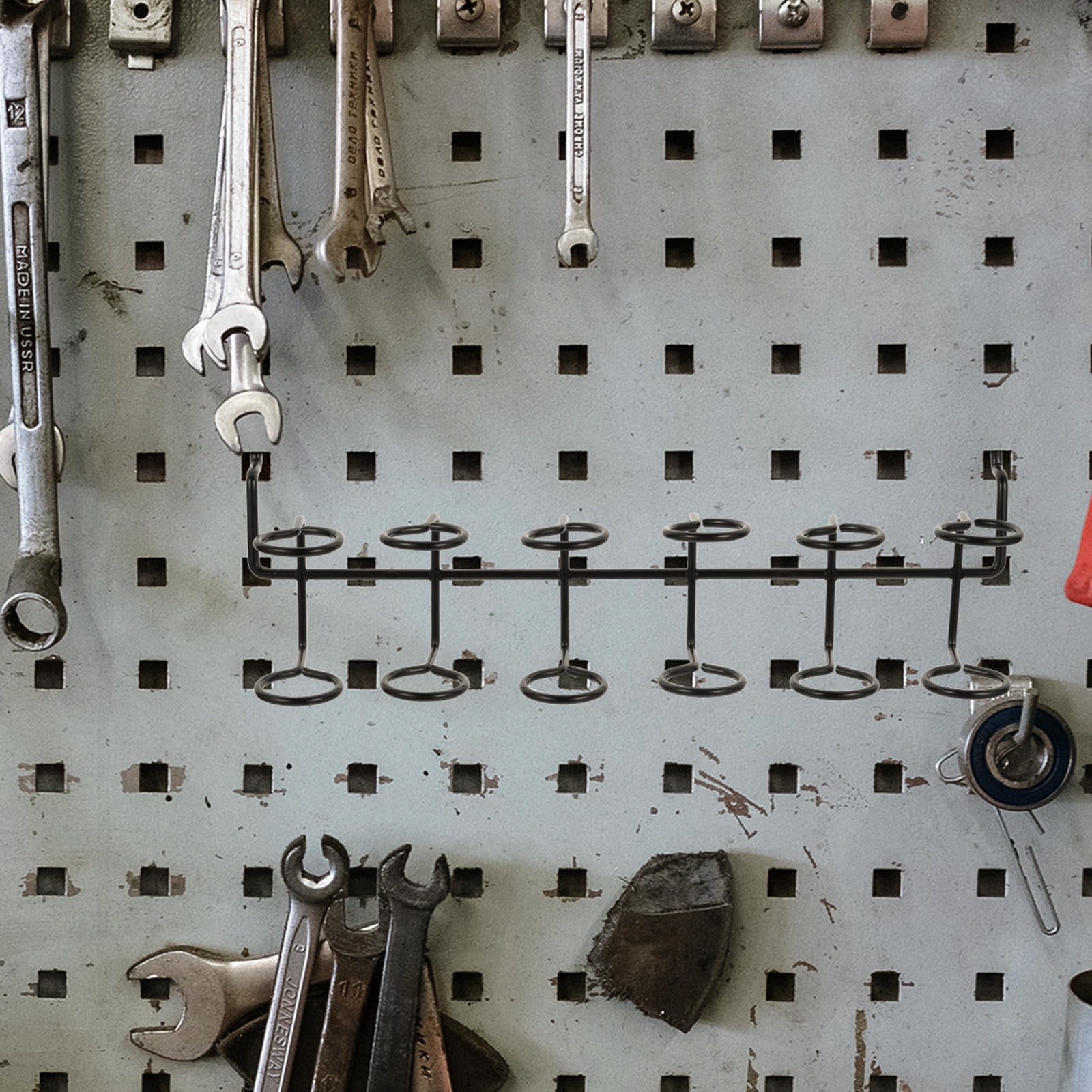 Creative Screwdriver Rack DRAFIDEEP 2-Pack Pegboard Screwdriver Rack, Holder Accessory for Garage ...
