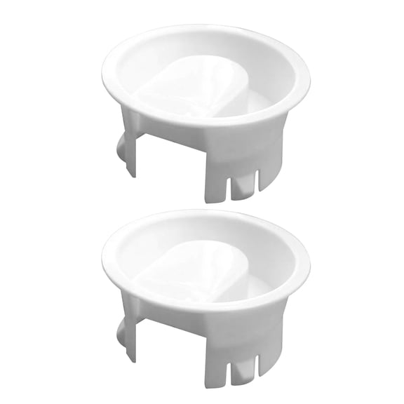 DRAFIDEEP 2-Pack Plastic Water Pitcher Lids, Replacement Jug Covers for Water Kettle, Cup and Beverage Containers for Kitchen Use
