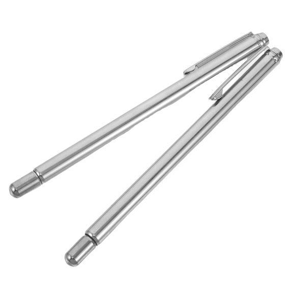 DRAFIDEEP 2pcs Stainless Steel Divining Rods Retractable Adjustable Length