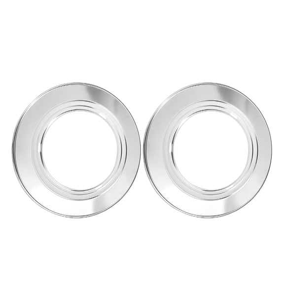 DRAFIDEEP Stainless Steel Steamer Ring Adapter Plated Silver for Kitchen Even Heat Distribution