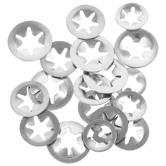 DRAFIDEEP 30Pcs Retaining Rings Set 1.30X1.30X0.10in for Industrial Production