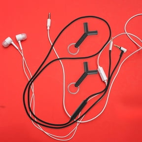 DRAFIDEEP 3-Pack 3.5mm Audio Splitter Cable Dual Headphone Jack Output Black