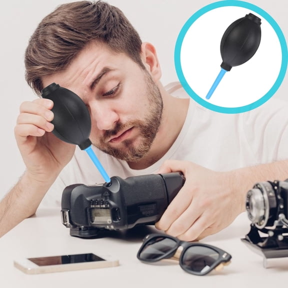 DRAFIDEEP 3Pcs Portable Air Blower Dust Cleaner for Camera Lens Laptop and Cell Phone with Plastic Body