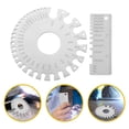 thumbnail image 1 of DRAFIDEEP 3Pcs Steel Thickness Measuring Tool Welding Gauge Certified For Experienced Welders, 1 of 8