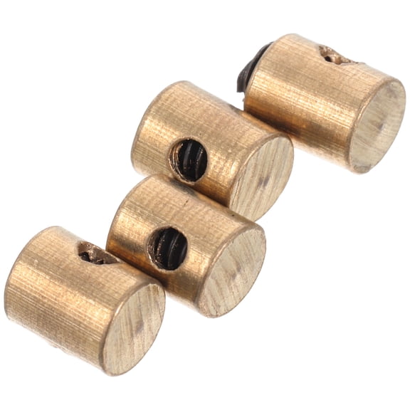 DRAFIDEEP Motorcycle Throttle Lock with Golden Cable Brake Stop Bolt, 4 Pieces for Dirt Bike Accessories
