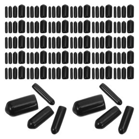 DRAFIDEEP 400Pcs Plastic Thread Protector Caps for Screws and Bolts with Insulation Grip