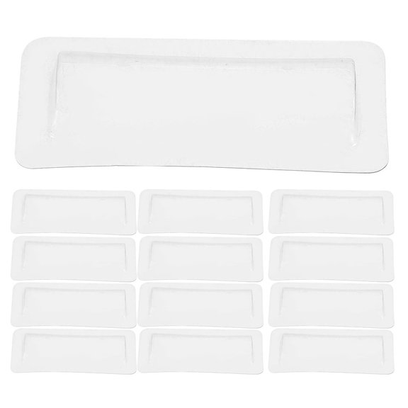 DRAFIDEEP 40pcs Diy Transparent Money Holder Pouch Clear For Easy Access Lightweight Cash Card Storage For Travel Use