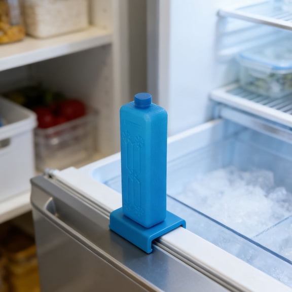 DRAFIDEEP 4-Pack Ice Packs for Coolers and Air Conditioner Fans, Reusable Freezer Gel Blocks with Cooling Performance