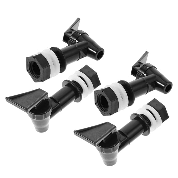 DRAFIDEEP 4Pcs Convenient Water Jug Spout Replacement for Beverage Dispenser with Flow Control Valve