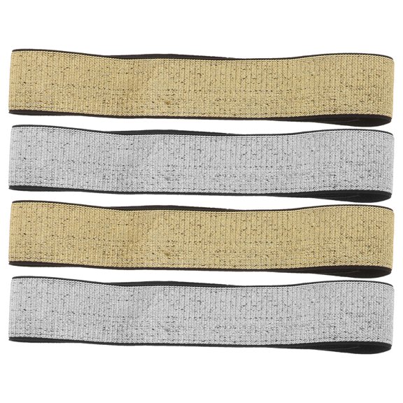DRAFIDEEP 4Pcs Wig Band for Lace Front with Edge Fixation and Adjustable Elastic Securing Strap