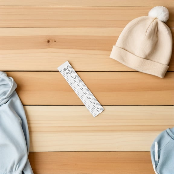 OUNONA White Paper Measuring Tape Double Sided for Accurate and Versatile Measurement 50 Pieces