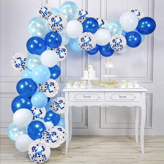 DRAFIDEEP 50Pcs Dot Balloons Party Supplies Assorted Color Latex for Birthday Anniversary and Wedding