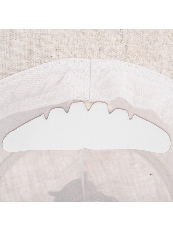White Paperboard Hat Brim Shaper for Baseball Caps 50 Pieces