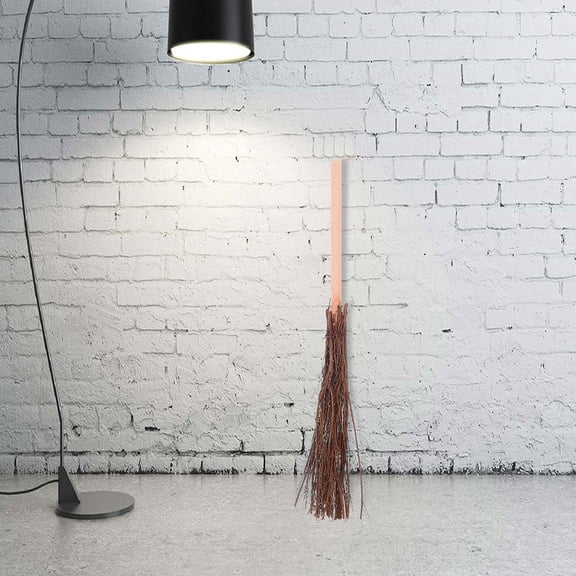 DRAFIDEEP 5-Piece Miniature Broom Set for Dollhouse Decorations and Compact Cleaning Tools