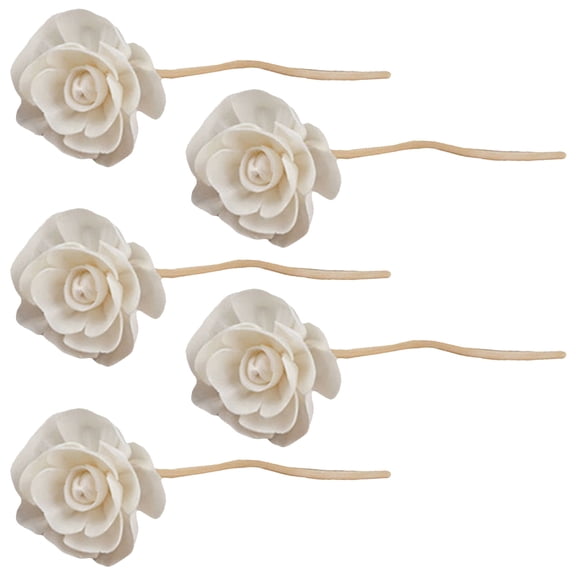 DRAFIDEEP 5Pcs Reed Diffuser Refill Wooden Pulp Paper Multi Space Saving for Entryway Decor