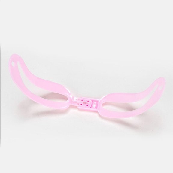 DRAFIDEEP 5Sets Pink Makeup Accessories Eyebrow Card for Professional Style Eyebrow Trimming