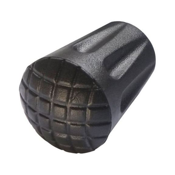 DRAFIDEEP Anti-Skid Hiking Cover Tips Black Durable and Wear-Resistant 6Pcs
