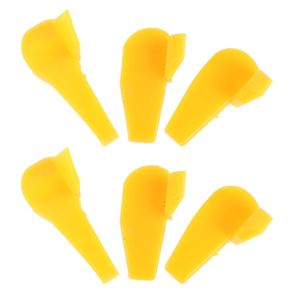 DRAFIDEEP 6Pcs Durable Plastic Tire Machine Inserts for Rim Protection and Tire Changing Accessories
