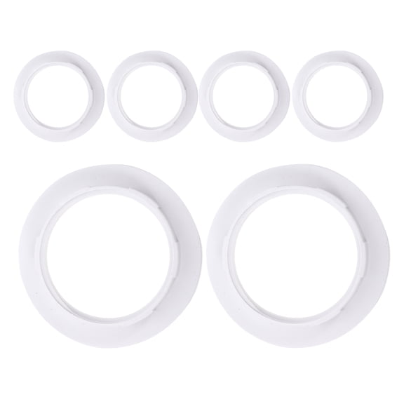 DRAFIDEEP Lamp Holder Shade Fixing Ring for 6pcs E27 E26 Light Sockets
