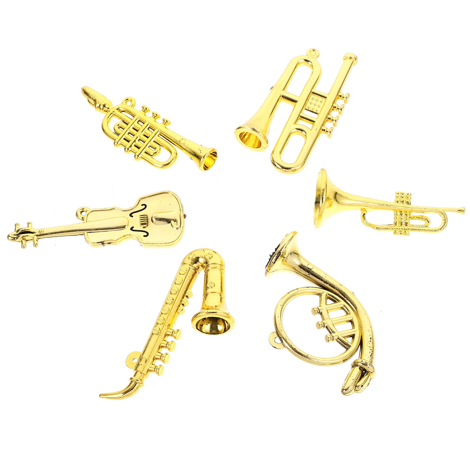 Mini Model Trumpet DRAFIDEEP 6pcs Tiny Trumpet Model For Kids Educational Playtime ...
