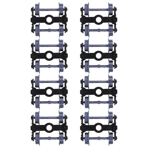 DRAFIDEEP 8-Piece Train Set Accessories with High Precision Round Shape Components for Model Train Enthusiasts