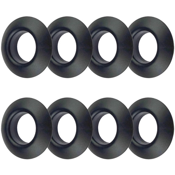 DRAFIDEEP 8-Piece Black Drip Control for Kayak Accessories, Water-Resistant Drip Guards