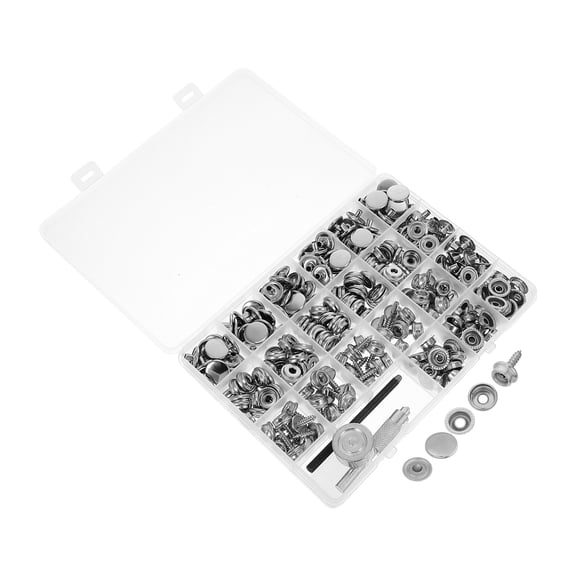DRAFIDEEP Heavy Duty Fastener Kit -Resistant 90 Sets for Home Repairs, Projects, and Crafting