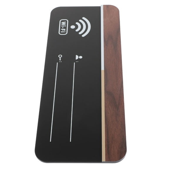 DRAFIDEEP Acrylic Wifi Password Sign For Home 1Pcs Assorted Color