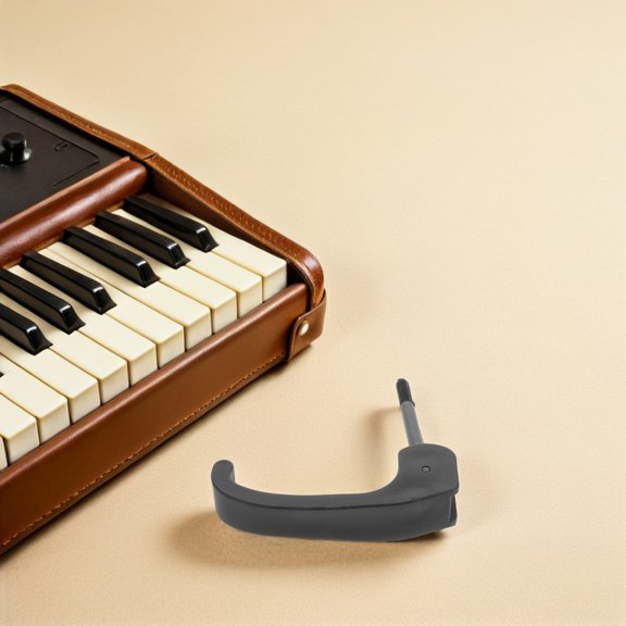 DRAFIDEEP Adjustable Keyboard Rack Knob Black Plastic for Electronic Piano Stand Replacement