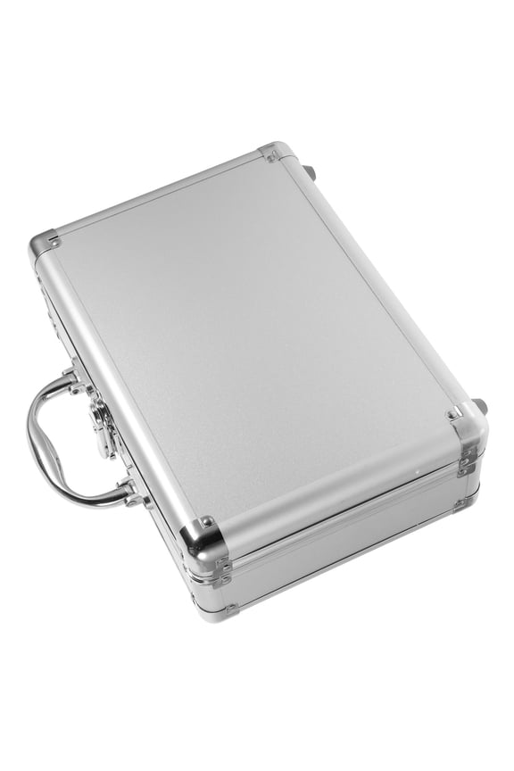Aluminum Briefcase Portable Storage Case for Accessories, Lightweight Carrying Case