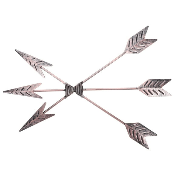 OUNONA Golden Iron Multi Arrow Wall Decor with Symbolic Design for Living Room, Bedroom, Office Ambiance and Home Decoration