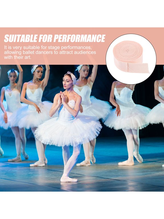 Ballet Pointe Shoe Accessories Set with Satin Ribbon for Performance and Dance Practice