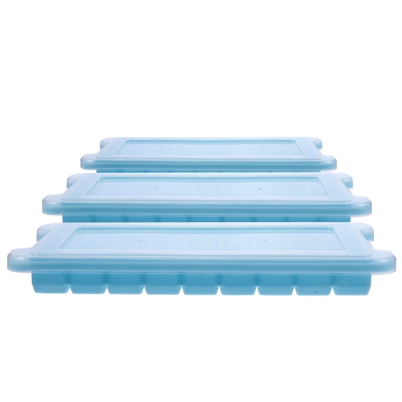 DRAFIDEEP Sky- Silicone , 3-Pack Multipurpose Mold for Ice, Easy to Release Cubes