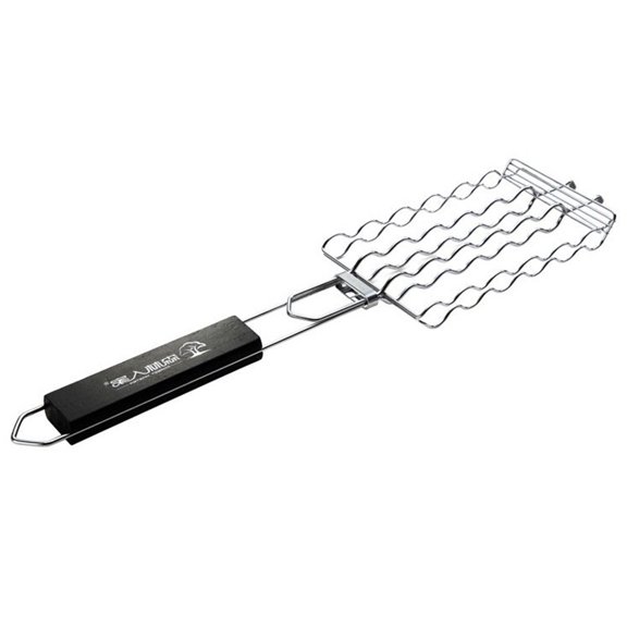DRAFIDEEP Barbecue Racks Easy to Clean Lockable Grate Stainless Steel 1Pcs 21.81x4.72x1.18in