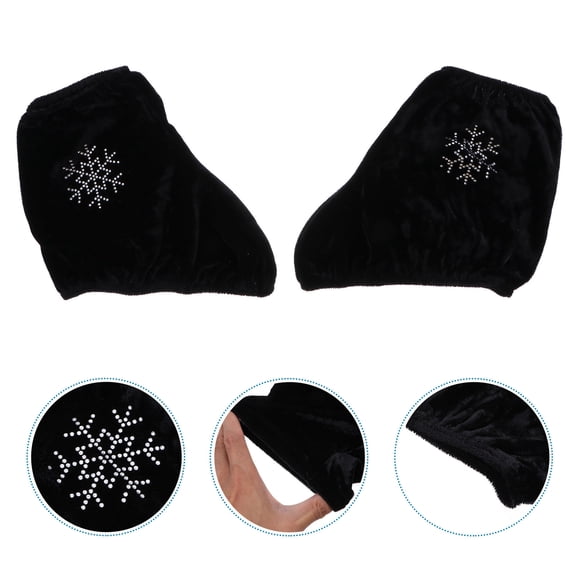 DRAFIDEEP Black 1 Pair Skate Shoe Protector for Ice and Roller Skating Sports