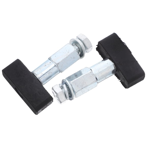 OUNONA 2Pcs Black Elevator Door Replacement Parts with Low Noise Technology