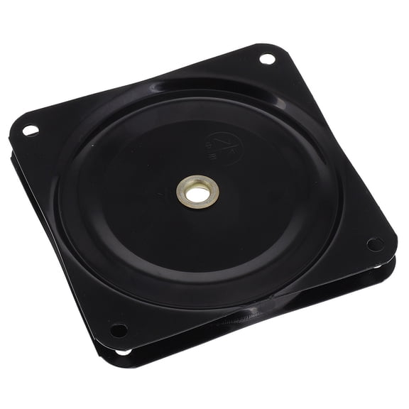 DRAFIDEEP Black Swivel Base for Bar Stool with Half Ball Bearing Design Smooth Rotation Furniture Hardware