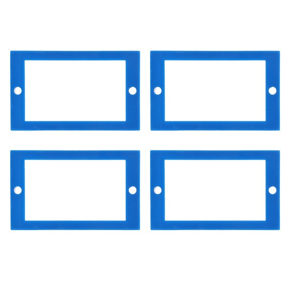 DRAFIDEEP Blue Single Gang Box Extender for Electrical Outlets with Durable Mounting Hardware