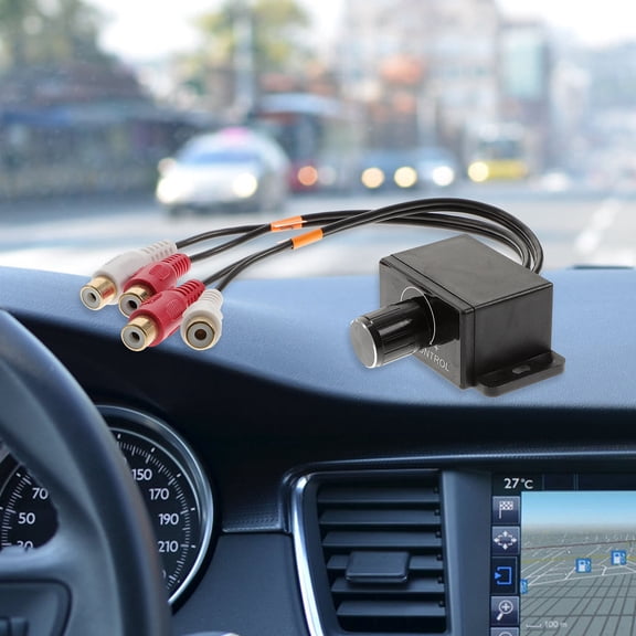 DRAFIDEEP Car Audio Volume Control 1Pcs Cylindrical Multi Plastic and Metal for Car Use Universal Knob