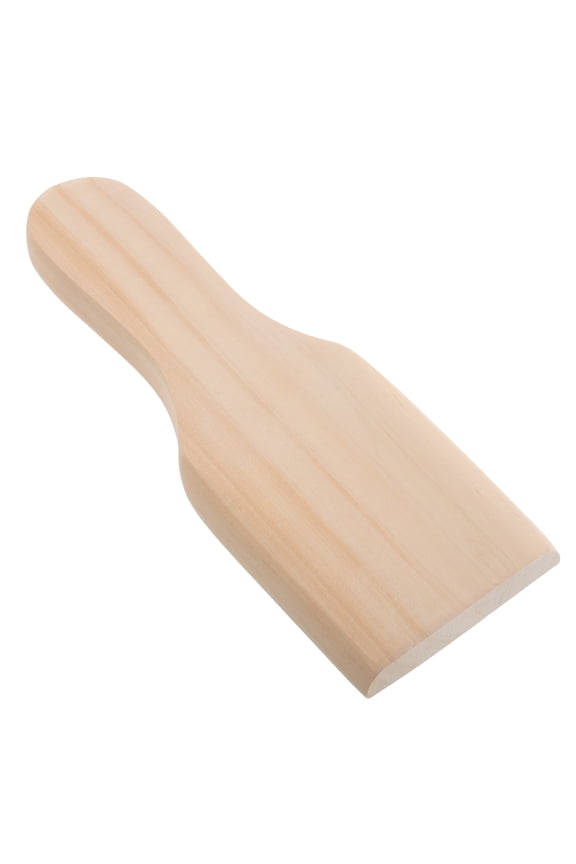 Beige Ceramic Carving Tools Curved Board for Beginners Multi-Functional Sculpting 1 Pack