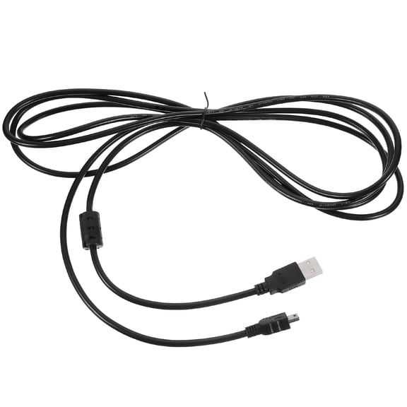 DRAFIDEEP Mini USB Data Transfer Cable USB Cable Black Copper 1Set