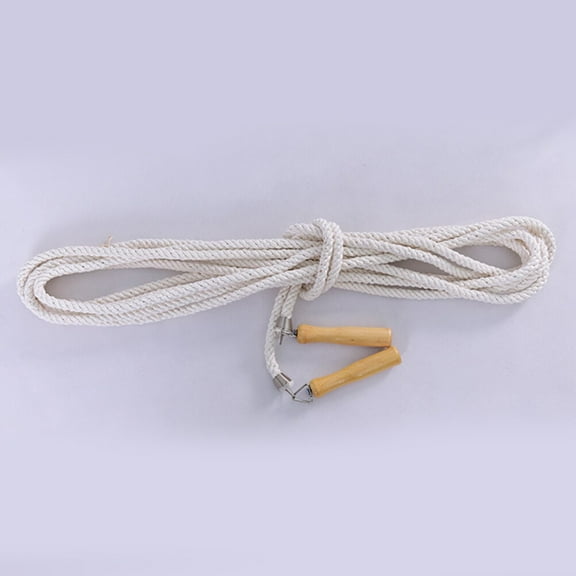 DRAFIDEEP Chinese Jumprope Team Jump Rope Wooden Bamboo Assorted Color 1Pack Sports Accessory