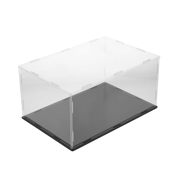 DRAFIDEEP Clear Acrylic Hat Storage Box for Baseball Caps Perfect for Retail Or Home Use