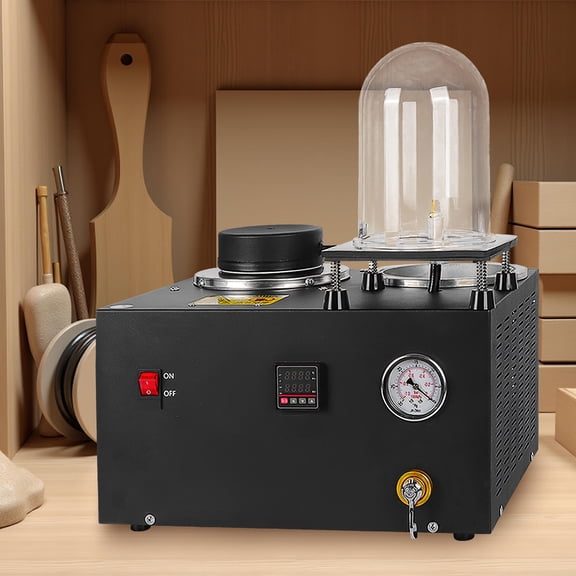 DRAFIDEEP Clear Acrylic Dome for Jewelry Casting, Precision and Oxidation Reduction